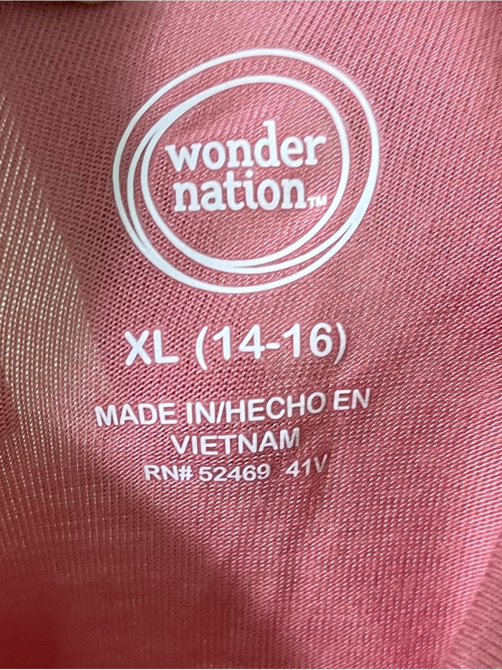 2 wonder nation Twist-Front Short Sleeve Tees - Picture 4 of 4